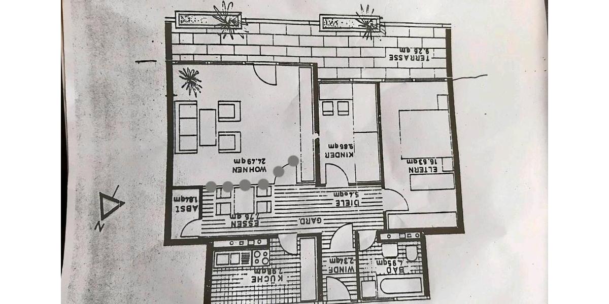 Eine besondere 3-Zi-ETW i. Nbg.-Langwasser-Nord 3 zimmer