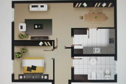 Wohnung Nürnberg Herrnhütte - 2 Zimmer, 62 m&sup2;, 255.000&euro; | Angebot:25517883