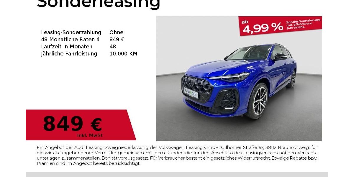 Audi Q5 6.500 km 71.980 &euro; Fürth 90763
