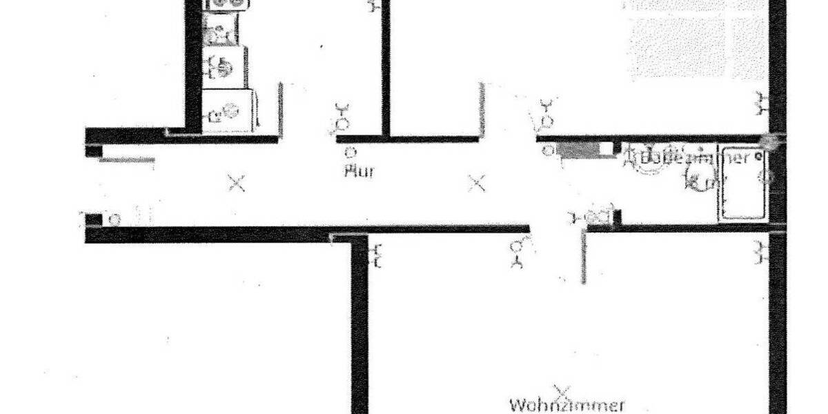 Etagenwohnung Nürnberg Lorenz - 2 Zimmer, 65 m&sup2;, 840&euro; | Angebot:26358573