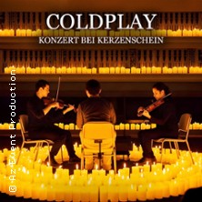 Coldplay Musik bei Kerzenschein 24.10.2026 STADTHALLE FÜRTH