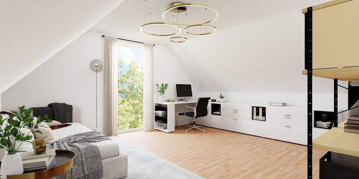 Etagenwohnung Nürnberg Großgründlach - 3 Zimmer, 92 m&sup2;, 638.354&euro; | Angebot:26106846
