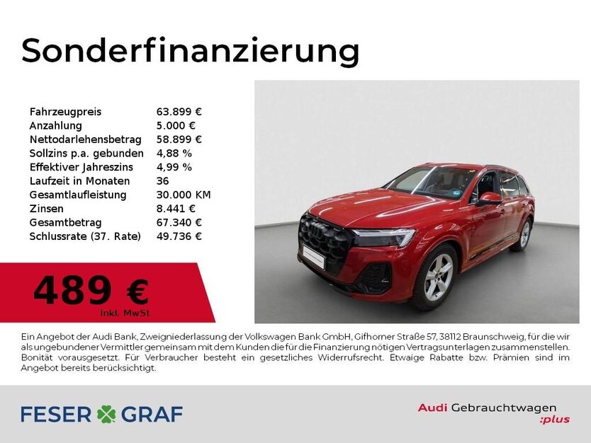 Audi Q7 24.881 km 63.899 € Lauf an der Pegnitz 91207