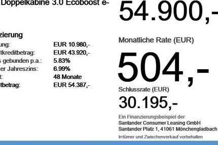 Ford Ranger 38.877 km 54.900 &euro; Nürnberg 90411