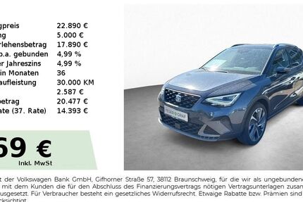 Seat Arona 23.100 km 22.890 € Roth 91154