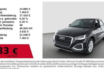 Audi Q2 7.465 km 24.880 &euro; Nürnberg 90411