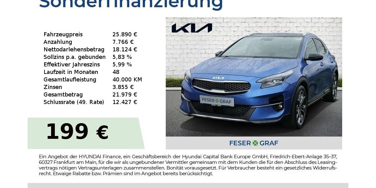 Kia XCeed 29.240 km 25.890 &euro; Roth 91154