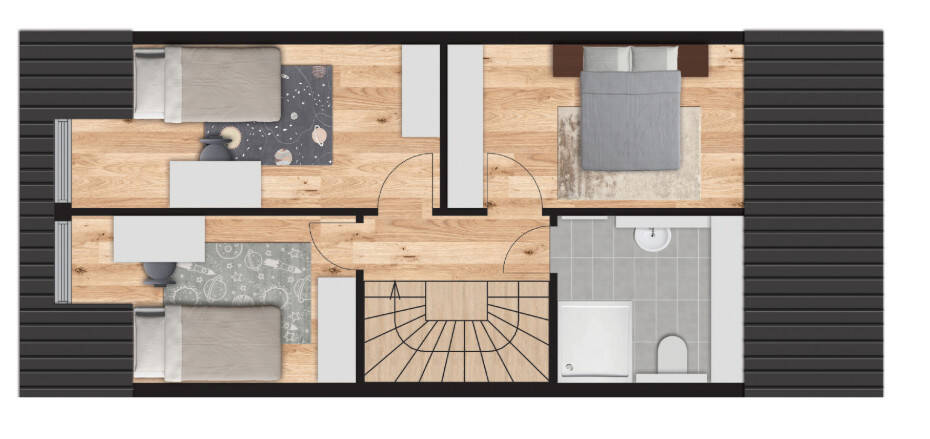 Reihenmittelhaus Erlangen Bruck - 4 Zimmer, 115 m&sup2;, 695.000&euro; | Angebot:25701566