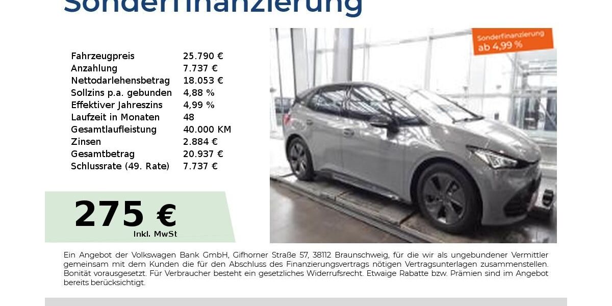 Cupra Born 16.850 km 25.790 &euro; Nürnberg 90441