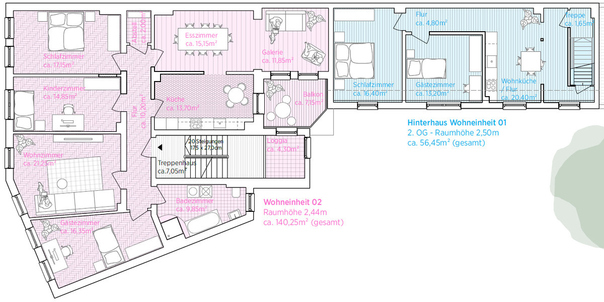 Mehrfamilienhaus, Wohnhaus Fürth Nordstadt - 2 Zimmer, 489 m&sup2;, 1.650.000&euro; | Angebot:25140243