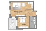Etagenwohnung Nürnberg Röthenbach b Schweinau - 2 Zimmer, 64 m&sup2;, 430.200&euro; | Angebot:26807286