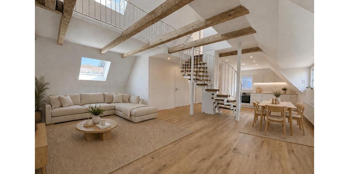 Maisonettenwohnung Nürnberg Altstadt, St. Lorenz - 2 Zimmer, 84 m&sup2;, 1.280&euro; | Angebot:26413850