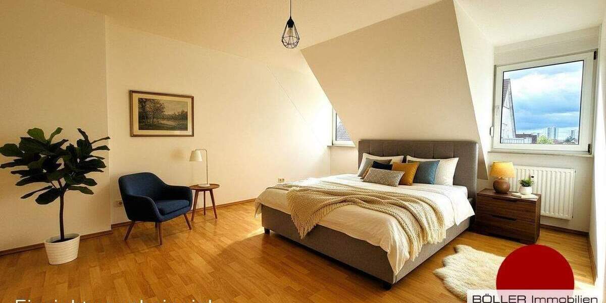 Etagenwohnung Erlangen Büchenbach - 3 Zimmer, 85 m&sup2;, 1.090&euro; | Angebot:26674719