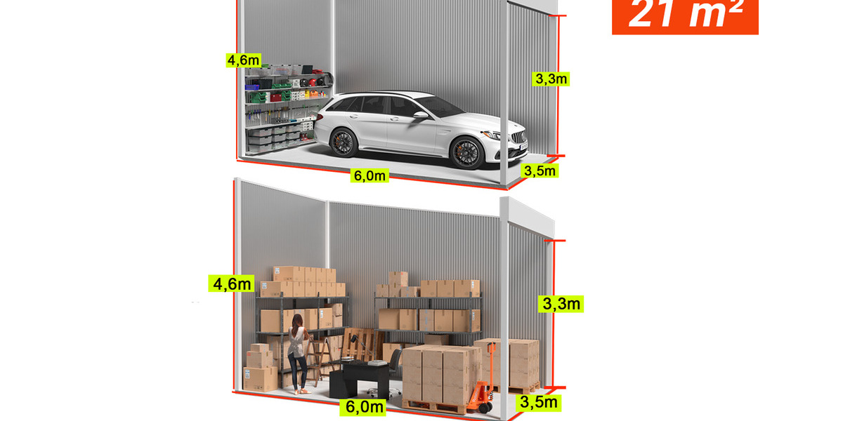 21-42 m² Lager & Garagen | Sicher, trocken, ohne Mindestmietdauer | Neu in Roth | Sofort verfügbar zimmer