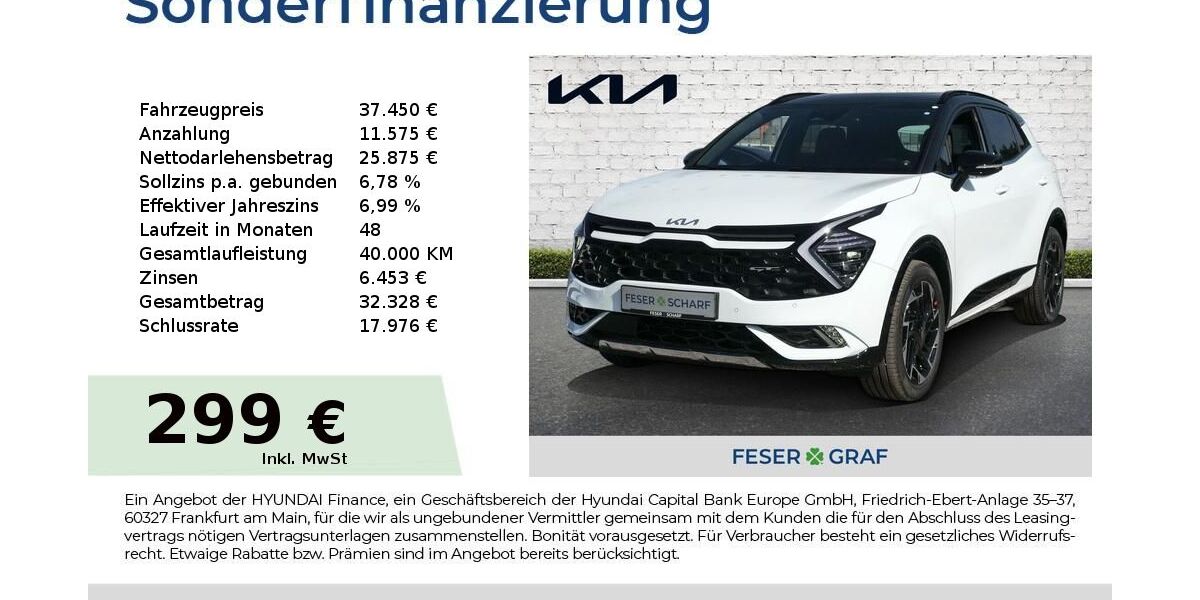 Kia Sportage 12.283 km 37.450 &euro; Roth 91154