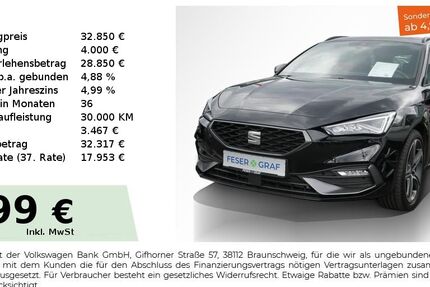 Seat Leon 12.500 km 32.850 € Lauf an der Pegnitz 91207