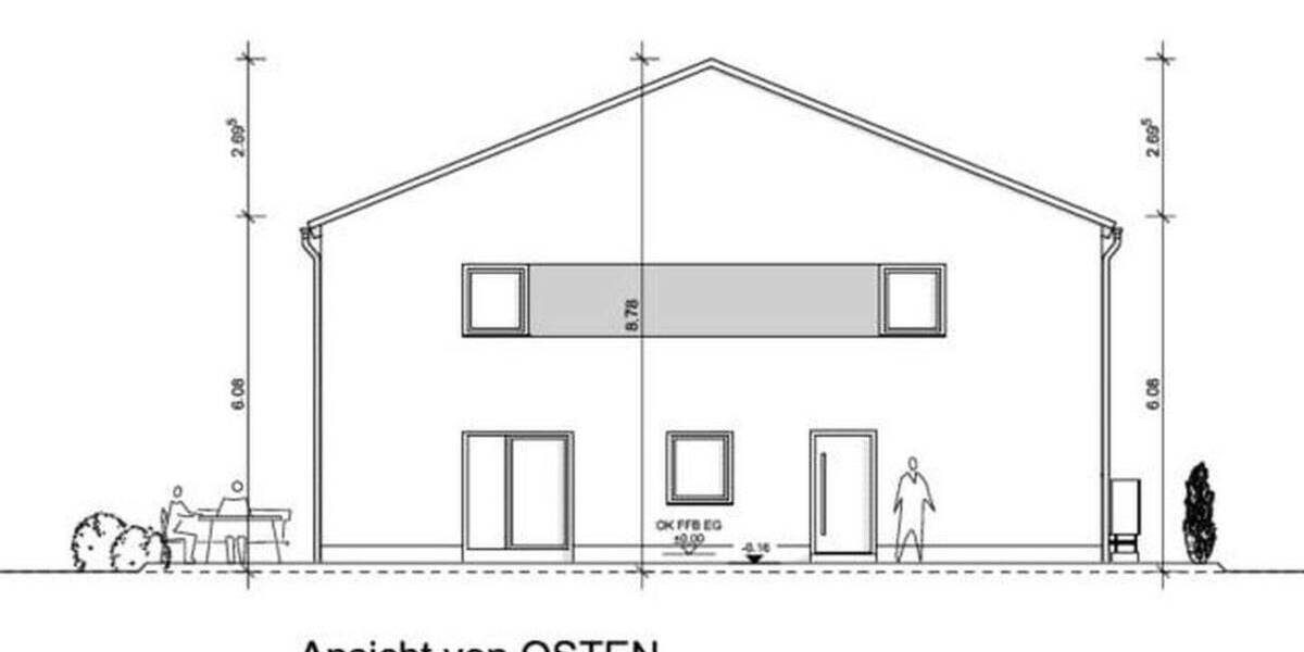 Baugrundstück in ruhiger, durchgrünter Lage*positiver Bauvorbescheid für Doppelhaus*provisionsfrei zimmer