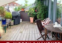 Moderne Dachterrassen-Wohnung auf 2 Ebenen! Fürth - nahe Südstadtpark