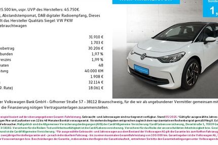 VW ID.3 25.500 km 31.411 € Fürth 90762