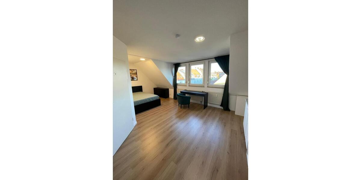 Dachgeschoßwohnung Nürnberg Gleißhammer - 1 Zimmer, 23 m&sup2;, 690&euro; | Angebot:25238325