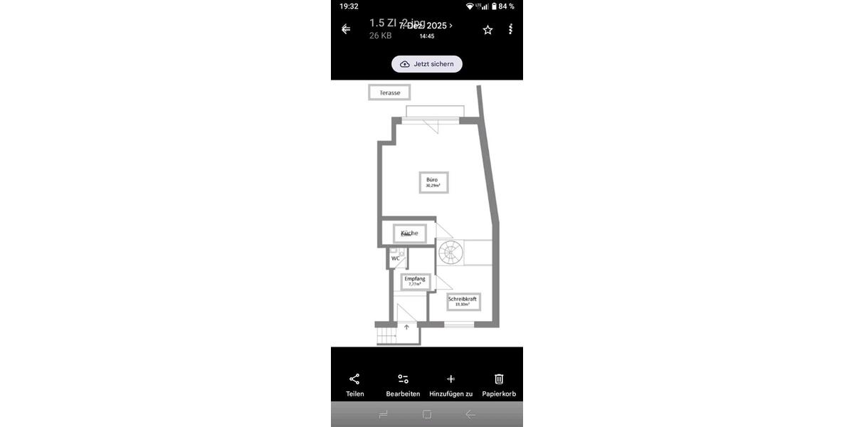 Provisionsfrei 1.5 Zi, 86m2 in 90513 Zirndorf 2 zimmer