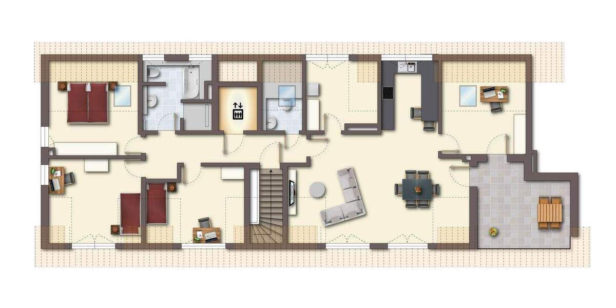 Etagenwohnung Erlangen Tennenlohe - 5 Zimmer, 149 m&sup2;, 923.930&euro; | Angebot:25730983