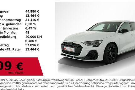 Audi S3 14.800 km 43.680 &euro; Nürnberg 90411
