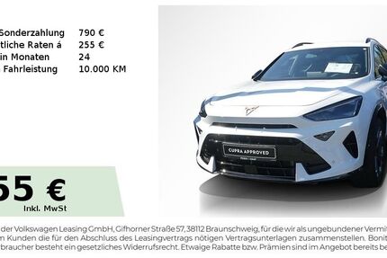 Cupra Formentor 21.350 km 34.205 &euro; Lauf an der Pegnitz 91207