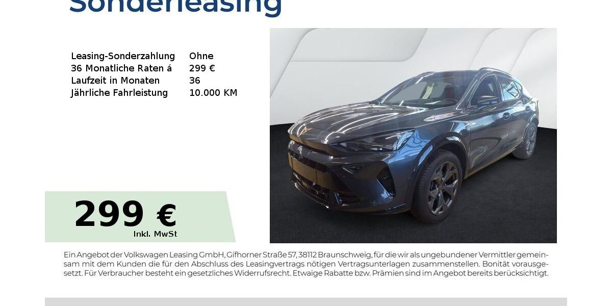 Cupra Formentor 22.050 km 32.880 &euro; Forchheim 91301