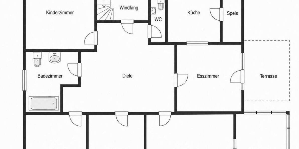 Mehrfamilienhaus, Wohnhaus Heßdorf Niederlindach - 9 Zimmer, 230 m&sup2;, 528.000&euro; | Angebot:26827480