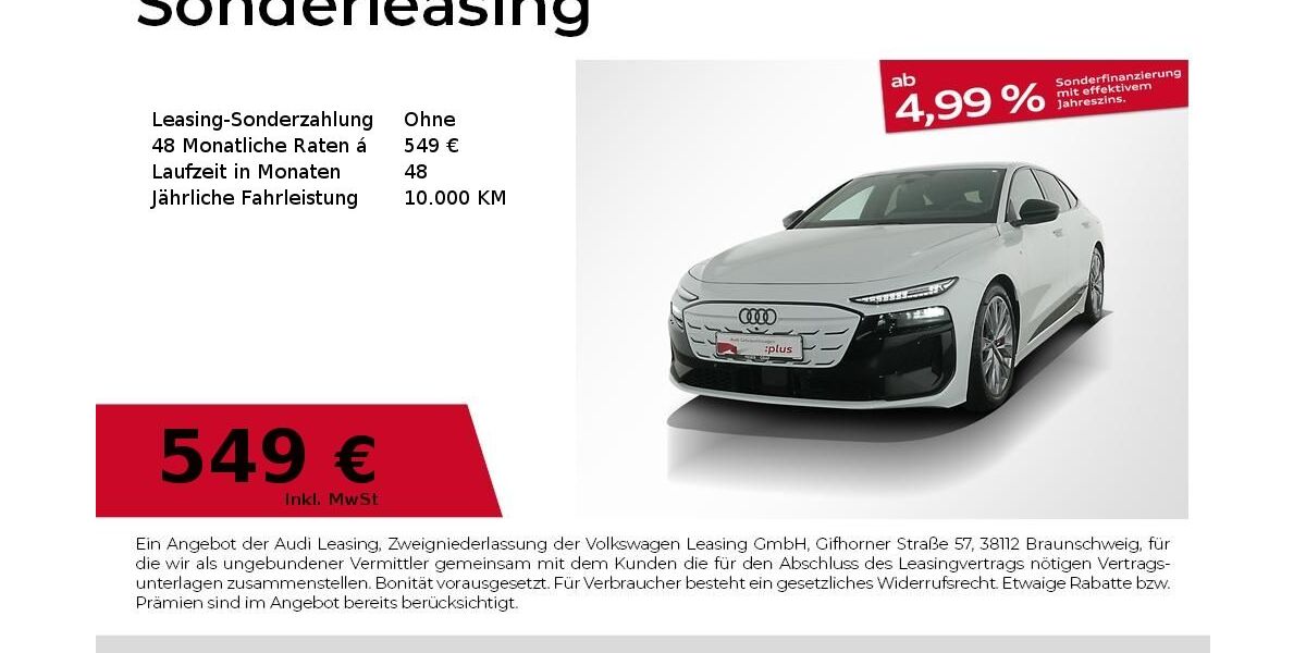 Audi A6 e-tron 26.692 km 67.490 &euro; Nürnberg 90441