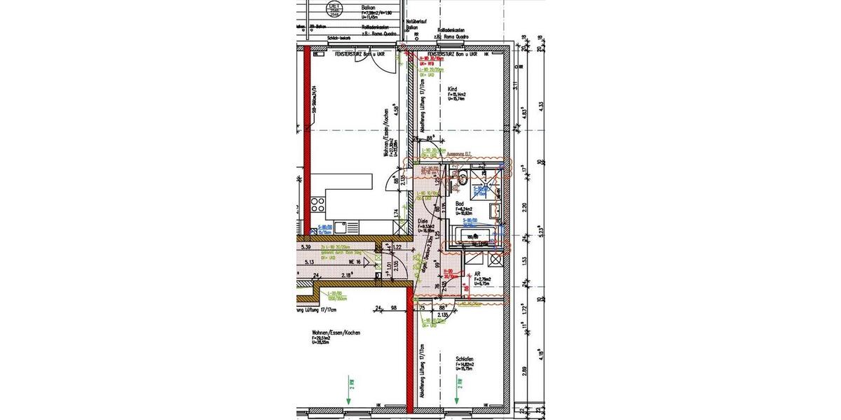 Etagenwohnung Fürth Südstadt - 3 Zimmer, 75 m&sup2;, 740&euro; | Angebot:26677648