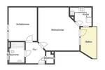 Etagenwohnung Erlangen Tennenlohe - 2 Zimmer, 62 m&sup2;, 248.000&euro; | Angebot:26157485