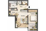 Etagenwohnung Fürth Nordstadt - 2 Zimmer, 51 m&sup2;, 194.500&euro; | Angebot:26537067