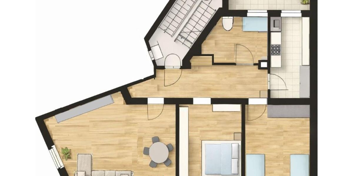 Etagenwohnung Nürnberg Rabus - 3 Zimmer, 88 m&sup2;, 359.000&euro; | Angebot:24628207