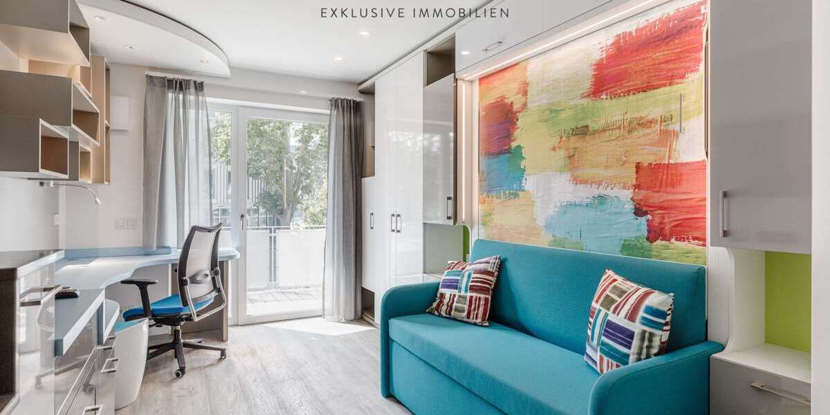 Etagenwohnung Erlangen Bruck - 1 Zimmer, 24 m&sup2;, 245.000&euro; | Angebot:26824515