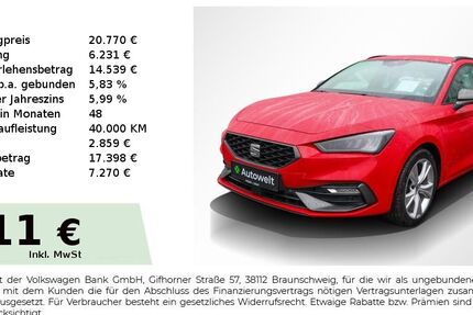 Seat Leon 72.750 km 20.220 &euro; Nürnberg 90431