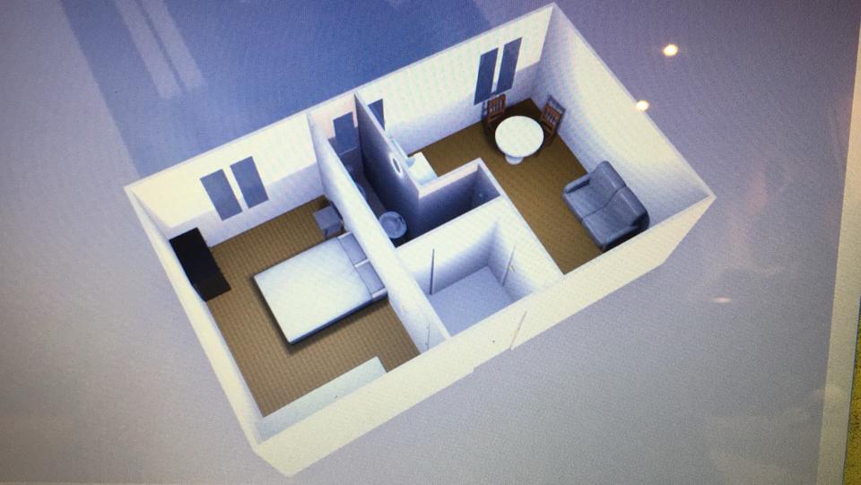Etagenwohnung Offenhausen - 1 Zimmer, 35 m&sup2;, 500&euro; | Angebot:26448782