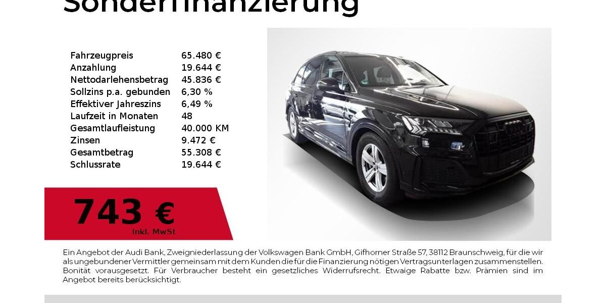Audi Q7 50.400 km 62.840 &euro; Nürnberg 90411