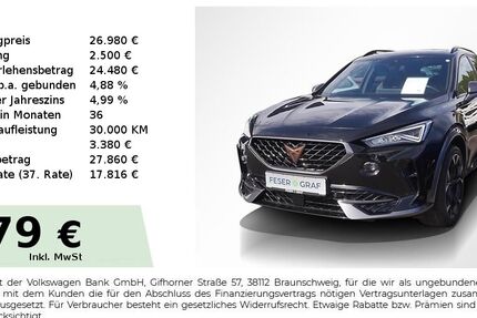 Cupra Formentor 48.150 km 26.980 € Lauf an der Pegnitz 91207