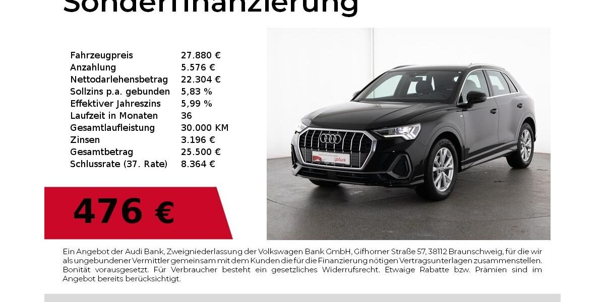Audi Q3 45.800 km 27.680 &euro; Nürnberg 90441