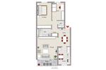 Etagenwohnung Nürnberg Gebersdorf - 3.5 Zimmer, 85 m&sup2;, 311.000&euro; | Angebot:26577934