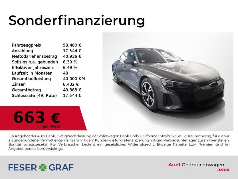 Audi e-tron GT 31.600 km 58.480 € Nürnberg 90411