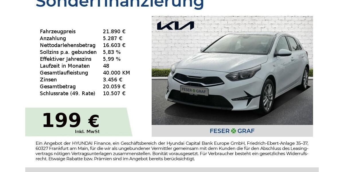 Kia ceed / Ceed 6.129 km 21.890 &euro; Roth 91154