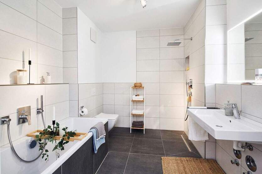 JETZT FERTIG: helle 4-Zimmer-Wohnung mit gr. Sonnenbalkon! Sie erhalten sogar noch den KfW-Zuschuss in Höhe von 26.250€! 4 zimmer