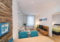 Exklusives, voll möbliertes Apartment in der Äußeren Innenstadt