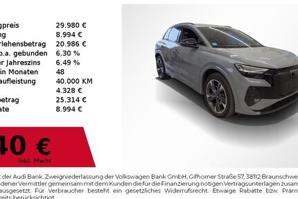 Audi Q4 e-tron 9.000 km 29.980 &euro; Nürnberg 90411