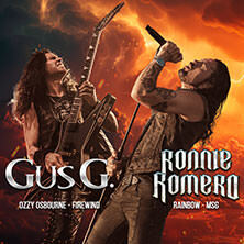 Ronnie Romero & Gus G. - Convergence - Tour 2025 Nürnberg