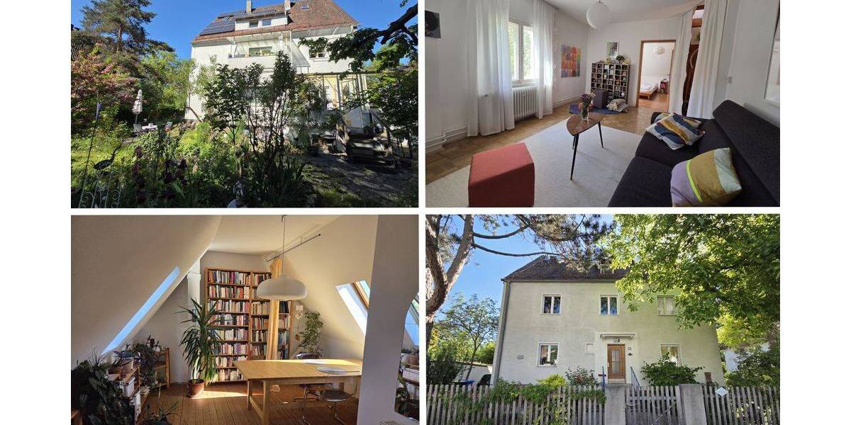Etagenwohnung Nürnberg Thon - 4 Zimmer, 120 m&sup2;, 1.100&euro; | Angebot:26910573