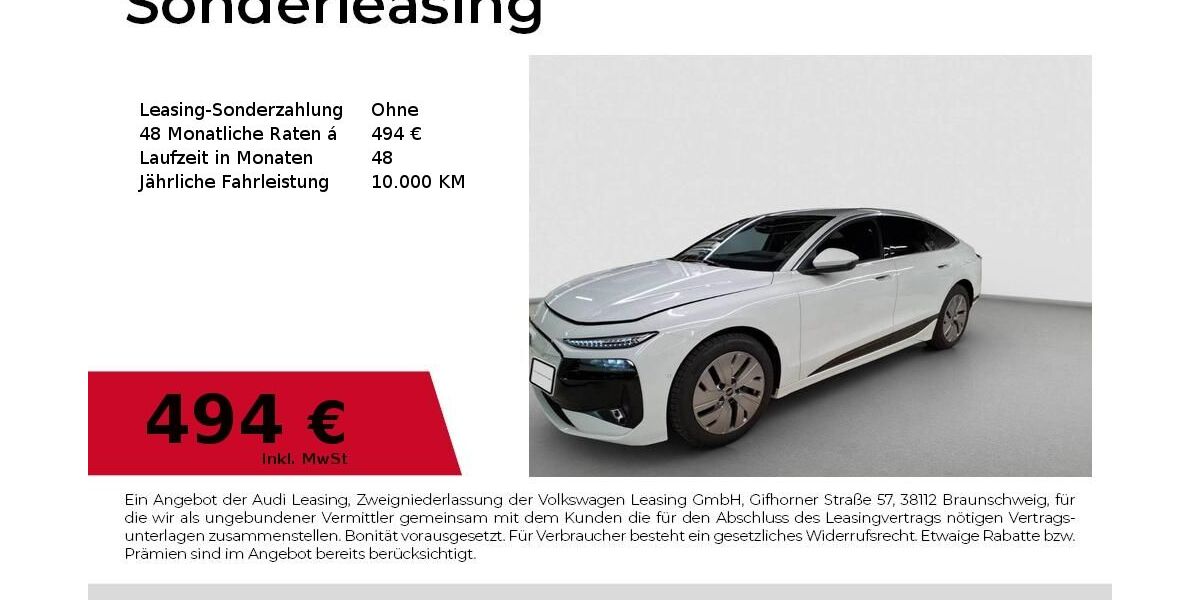 Audi A6 e-tron 3.625 km 55.980 &euro; Erlangen 91058